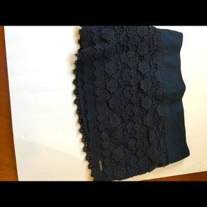 Abercrombie &Fitch dark blue skirt